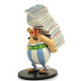Asterix statuette - Collectoys Collection -Obelix et la pile d'albums - 25cm