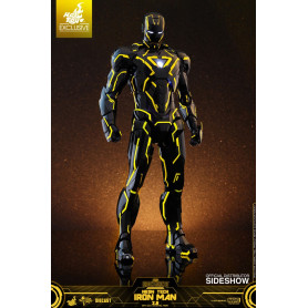 Hot toys 1/6 Iron Man Neon Tech 2.0 Exclusive Mark VI - MMS Diecast - 30cm