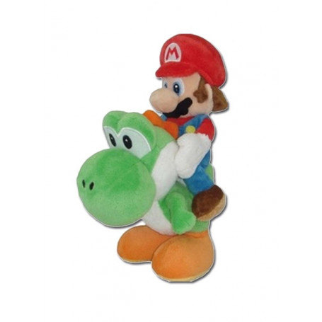 Super Mario Bros. peluche Mario & Yoshi 21 cm