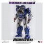 Three0 - Transformers Bumblebee - pack 2 figurines 1/6 DLX Soundwave & Ravage - 28 cm