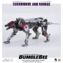 Three0 - Transformers Bumblebee - pack 2 figurines 1/6 DLX Soundwave & Ravage - 28 cm