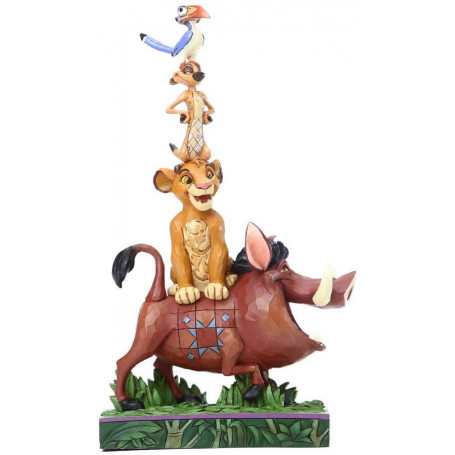 Disney Traditions Le Roi Lion - Stacking - Pumbaa - Simba - Timon - Zazu