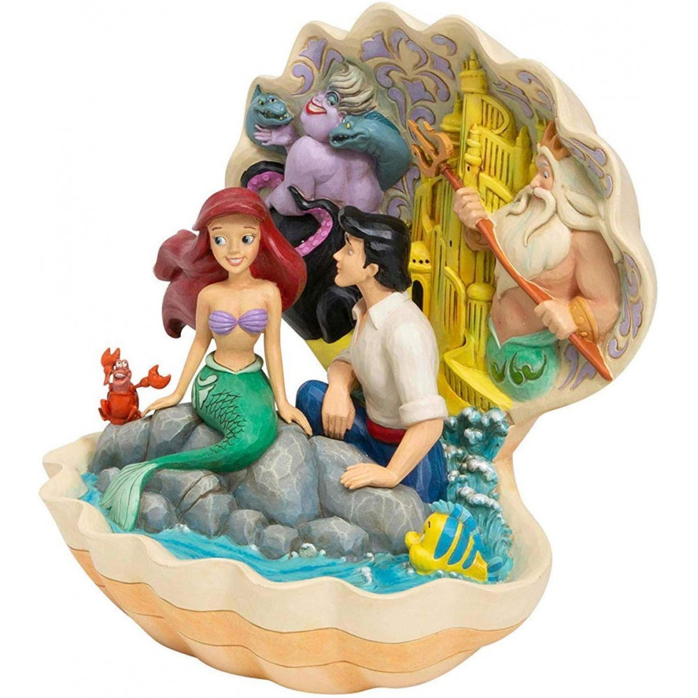 Figurine Ariel With Eric Statue, Figurine Disney Là-haut