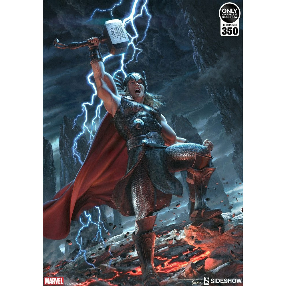 Marvel Art Print 46 x 61 cm Thor : Breaker of Brimstone non encadré