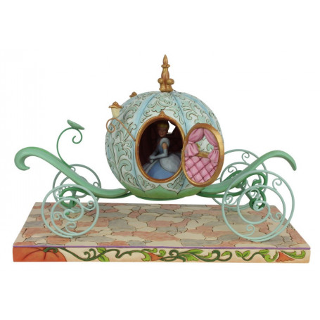 Enesco Disney Traditions - Cendrillon Carosse Enchanté - Pumpkin Coach with Cinderella
