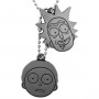 Abysse Corp - Rick & Morty - Collier pendentif Visages - Faces