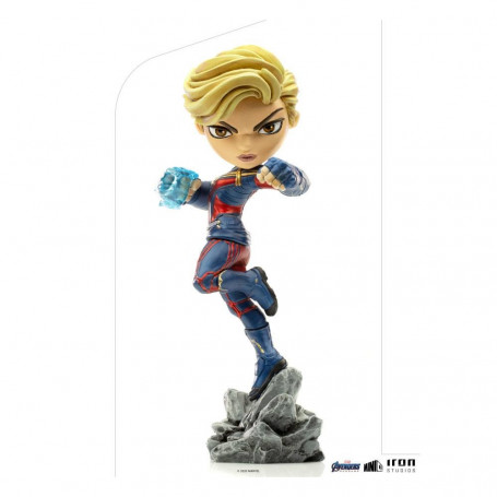 Iron Studios -Captain Marvel - Mini Co.Heroes PVC