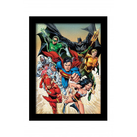Poster encadré Justice League