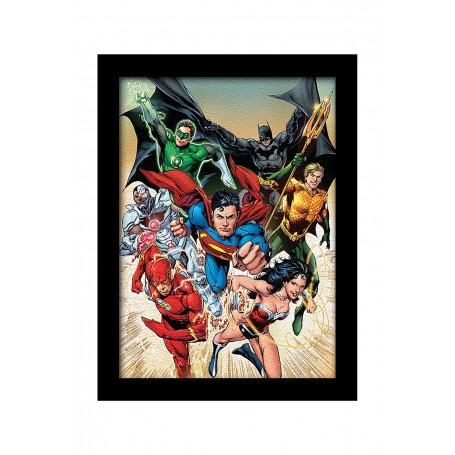 Poster encadré Justice League