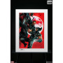 Marvel impression Art Print X-Men Wolverine vs Blade by Dave Wilkins - 46 x 61 non encadré