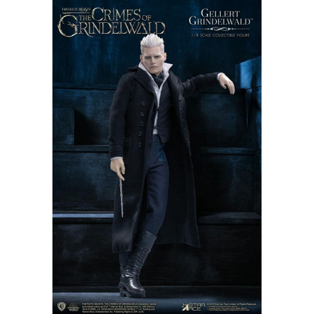 Star ace - Gellert Grindelwald - Les Animaux fantastiques 2 figurine Real Master Series 1/8