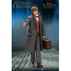 Star ace - Newt Scamander - Les Animaux fantastiques 2 figurine Real Master Series 1/8