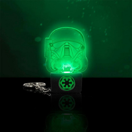 Paladone - Star Wars - Porte-clés lumineux Death Trooper