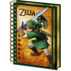 Le Légende De Zelda - Nintendo 3D Lenticulaire Cahier A5