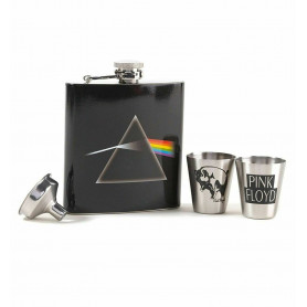 Pink Floyd Flasque, 2 shooters et entonnoir métal Cadeau