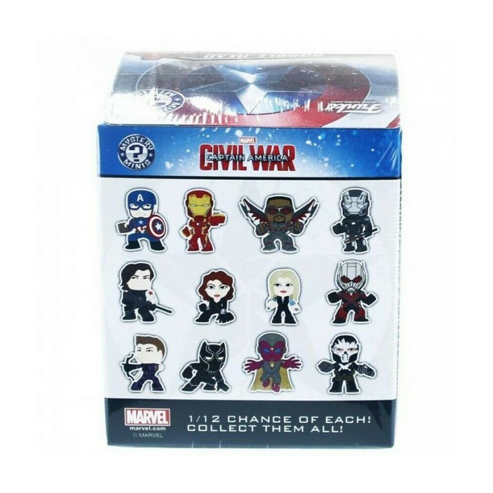Funko Mini Figurines Marvel Avengers Captain America: Civil War Modele  aléatoire Figurine