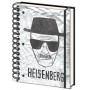 Breaking Bad - Cahier A5 - Heinsenberg Wanted