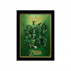 Poster encadré Zelda