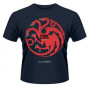 T-shirt Game of Thrones : Targaryen "Fire and Blood" Tailles S