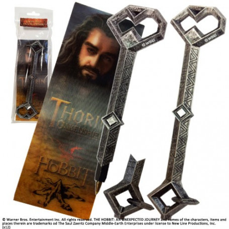 Le Hobbit set stylo à bille et marque-page à effet 3D Thorin