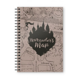 Harry Potter Marauders Map - Cahier A5