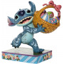 Disney Traditions Lilo et Stich - Stitch Running with Easter Basket