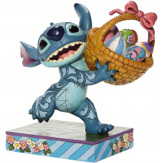 Disney Traditions Lilo et Stich - Stitch Running with Easter Basket