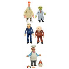 Diamond Select Muppets Best of Series 2 - Set Complet de 6 figurines