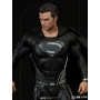 Iron Studios Superman Black Suit Zack Snyder Justice League 