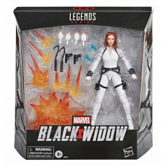 Hasbro Marvel Legends - Black Widow WHITE SUIT Movie Marvel Legends Series