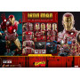 Hot toys - Iron Man Deluxe Version - Marvel The Origins Collection Comic Masterpiece figurine 1/6