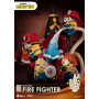 Beast Kingdom Minions diorama PVC D-Stage Fire Fighter