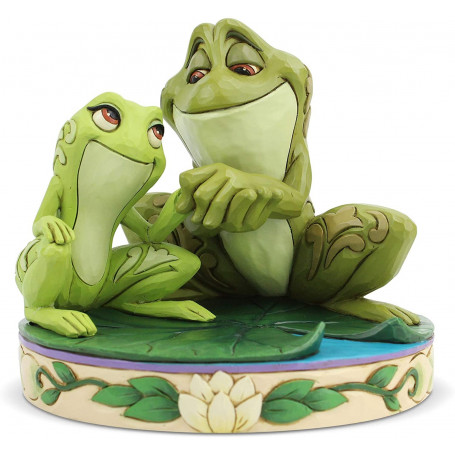Enesco Disney Traditions - La Princesse et la Grenouille Tiana "Les grenouilles amoureuses"