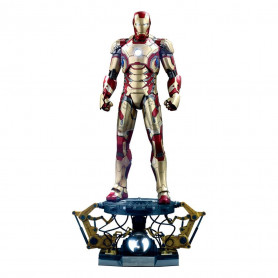 Hot Toys - Iron Man 3 figurine 1/4 Iron Man Mark XLII 42 Deluxe Ver. REEDITION