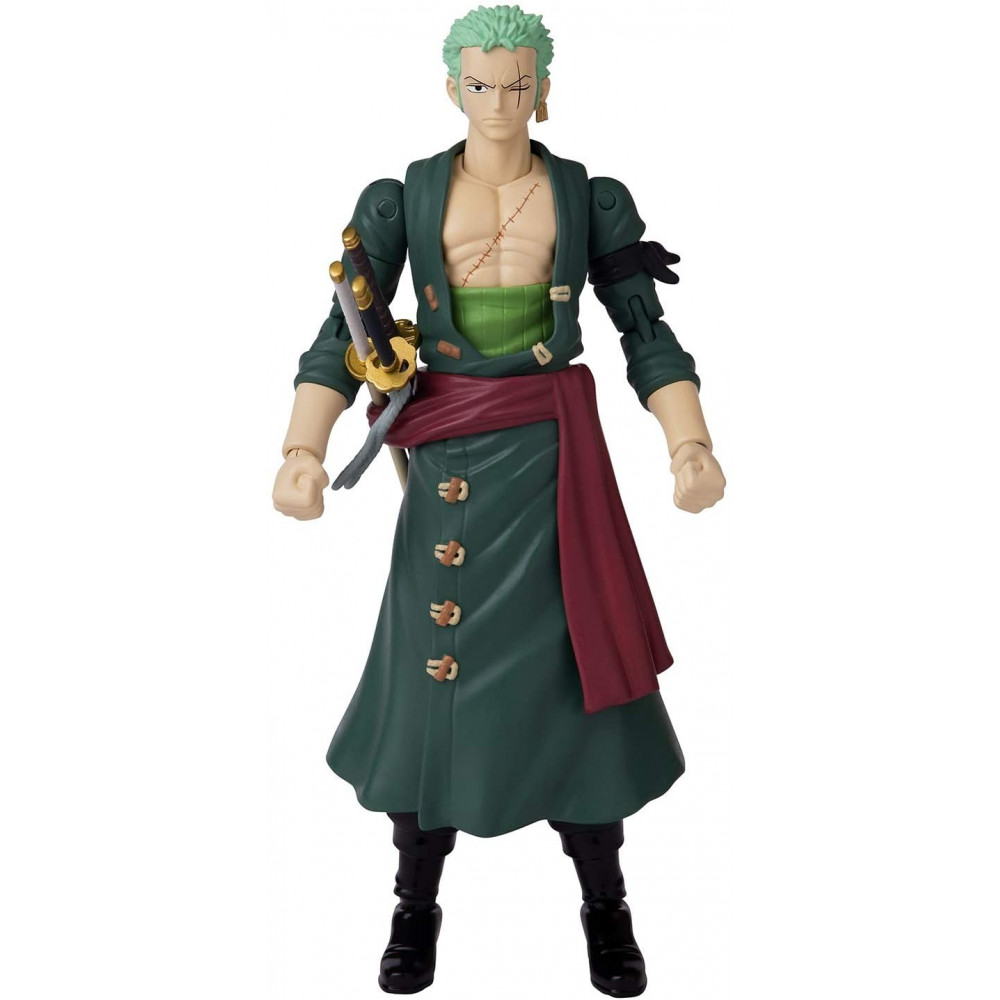 Bandai Anime Heroes - One Piece - Set de 3 figurines - Luffy - Zoro