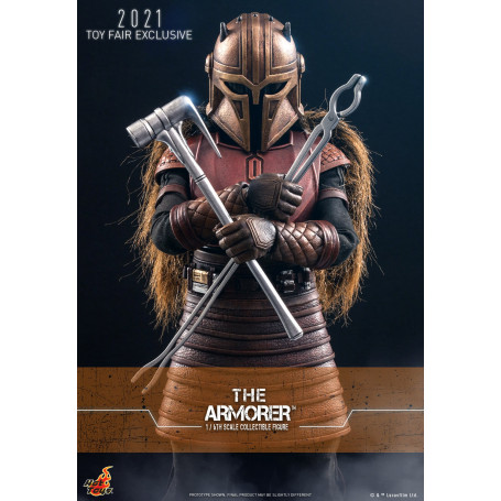 Hot Toys MMS Star Wars The Mandalorian - The Armorer 1/6 - Toy Fair 2021 Exclusive