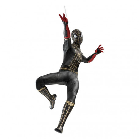 Hot Toys Marvel's Spider-Man: No Way Home figurine Movie Masterpiece 1/6 Spider-Man (Black & Gold Suit)