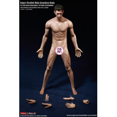 Phicen - TBLeague 1/6th Scale Super-Flexible Male Seamless Body - Corp bronzé Musculature Moyenne 