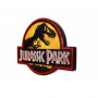 Doctor Collector - Jurassic Park - PLAQUE METALLIQUE LOGO