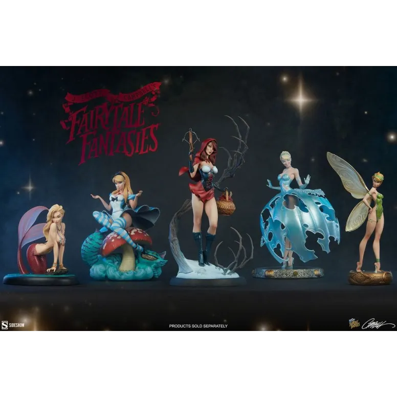Statue Sideshow Red Riding Hood – Fairytale Fantasies Collection, Polystone, Neuve