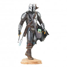 Gentle Giant Star Wars - The Mandalorian with The Child - Premier Collection Statue 1/7