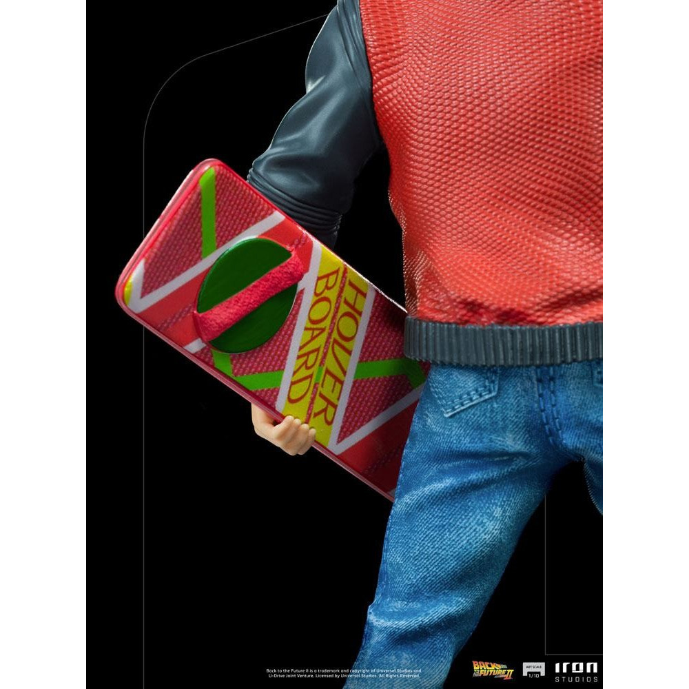 RETOUR VERS LE FUTUR - Marty on Hoverboard - Statuette ArtScale 22cm :  : Figurine Iron Studios Retour vers le futur