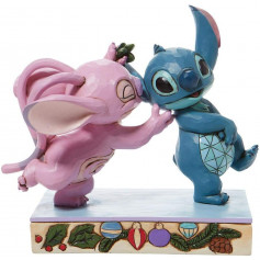 Disney Traditions Lilo et Stich - Stitch & Angel Baisers sous le gui - Mistletoe Kisses