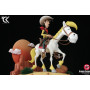 Cartoon Kingdom - Lucky Luke - Statue resine Lucky Luke et Jolly Jumper 1/6