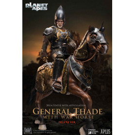 Star Ace - General Thade With War Horse - Planet of the Apes (Tim Burton)