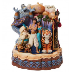 Enesco Disney Traditions - Aladdin - Carved By Heart