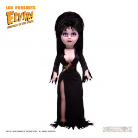 Mezco Living dead Dolls - Elvira Mistress of the Dark