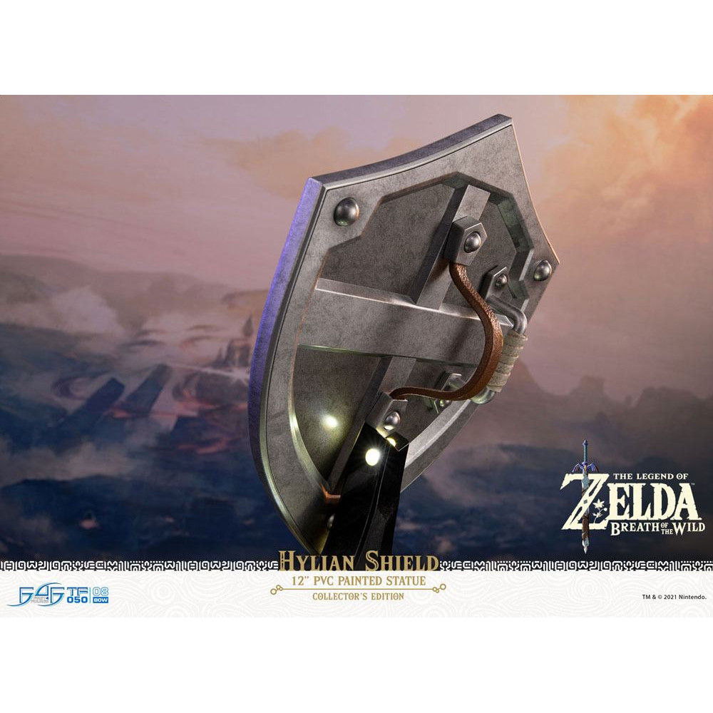 Figurine Bouclier Hylian Shield - Zelda - Produits dérivés jeux vidéo -  Autour du jeu vidéo
