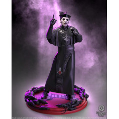 Knucklebonz - Ghost - Cardinal Copia Black Cassock Limited Edition Statue - Rock Iconz 