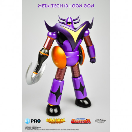 HL PRO - Gon Gon Metallic Color - Goldorak - UFO Robot Grendizer - Metaltech 13 Die Cast